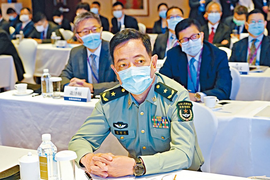 陳道祥指駐港部隊堅定不移捍衞國家主權