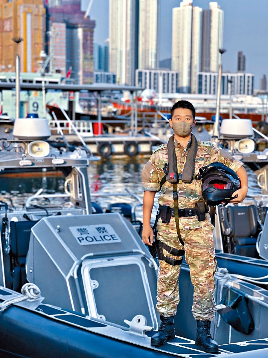 水警小艇分區精英加強反恐反走私迎接回歸25年確保港口基建安全