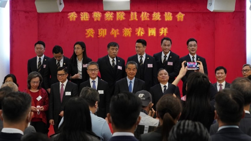 蕭澤頤：本港去年治安平穩 警隊致力維護國家安全 保障市民生命財產